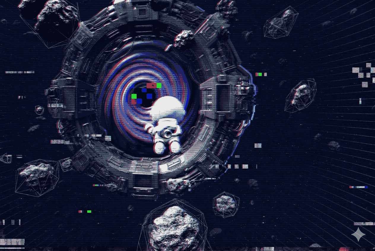 Solo Survival: pilot your Shiba through the void alone.